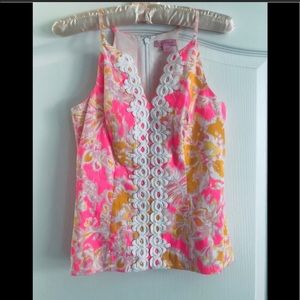 Lilly Pulitzer size 00 shift top